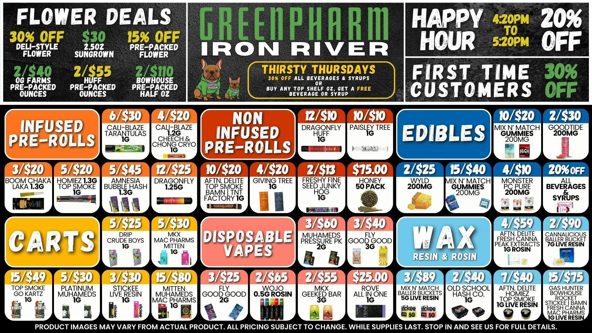 Green Pharm Iron River - Rec - Now Open! 💸DAILY SAVINGS @ THE PHARM!💸