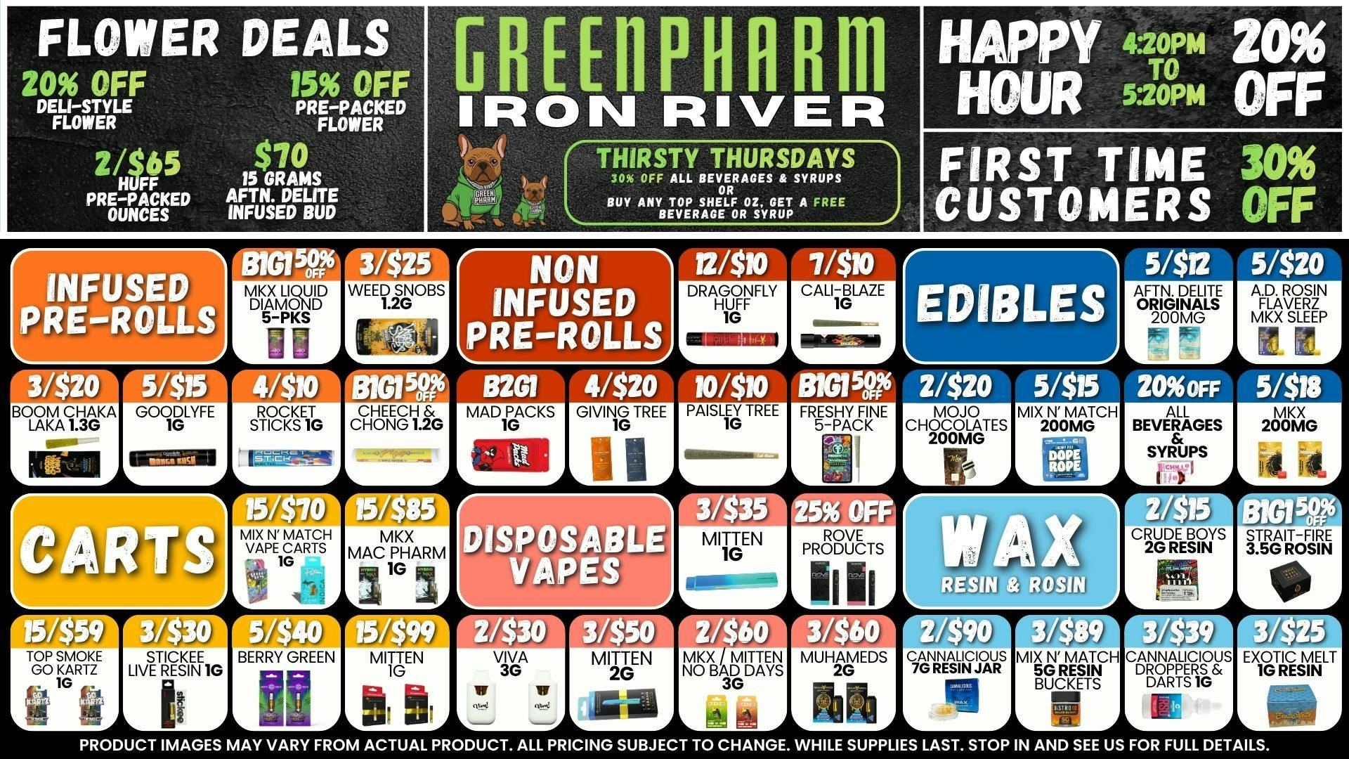 Green Pharm Iron River - Rec - Now Open! 🤑DAILY SAVINGS!🤑
