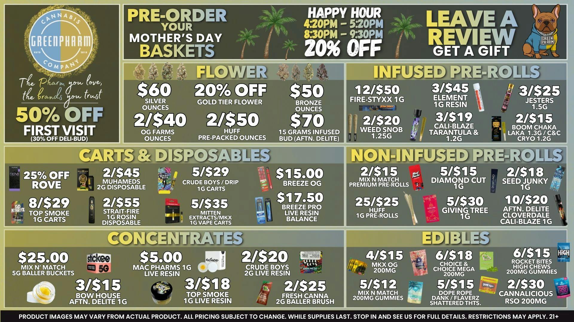 Green Pharm - Mancelona -Recreational 🤑 SHOP AND SAVE 🤑