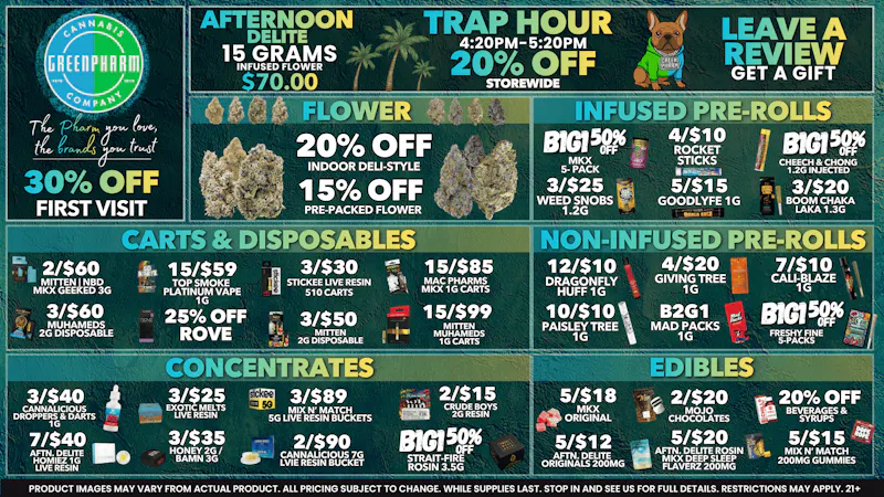 Green Pharm Iron River - Rec - Now Open! 🔥DAILY SAVINGS!🔥