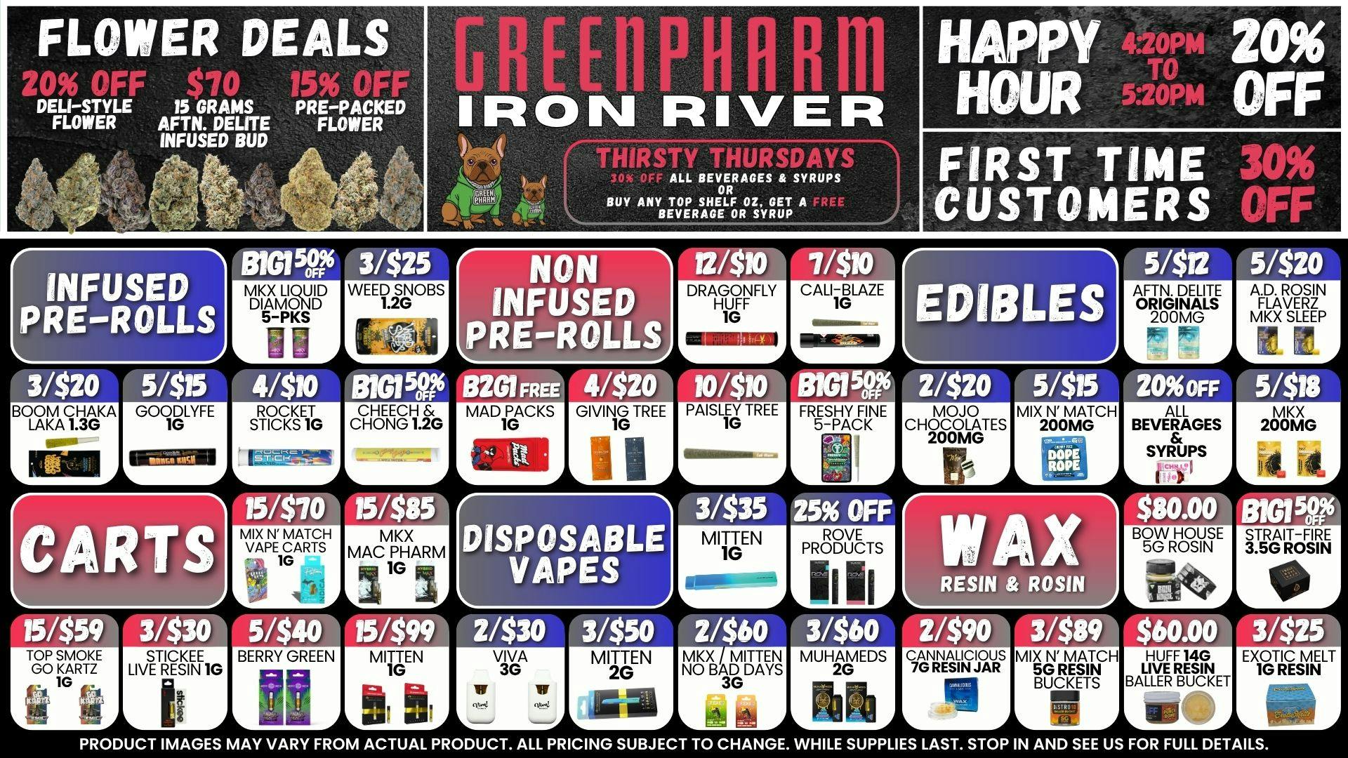 Green Pharm Iron River - Rec - Now Open! 🤑DAILY SAVINGS!🤑