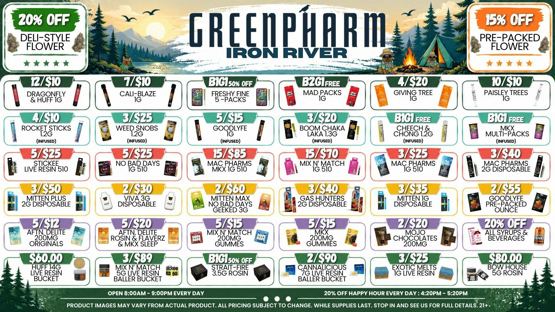 Green Pharm Iron River - Rec - Now Open! 🤑💸SHOP AND SAVE AT GREENPHARM!💸🤑