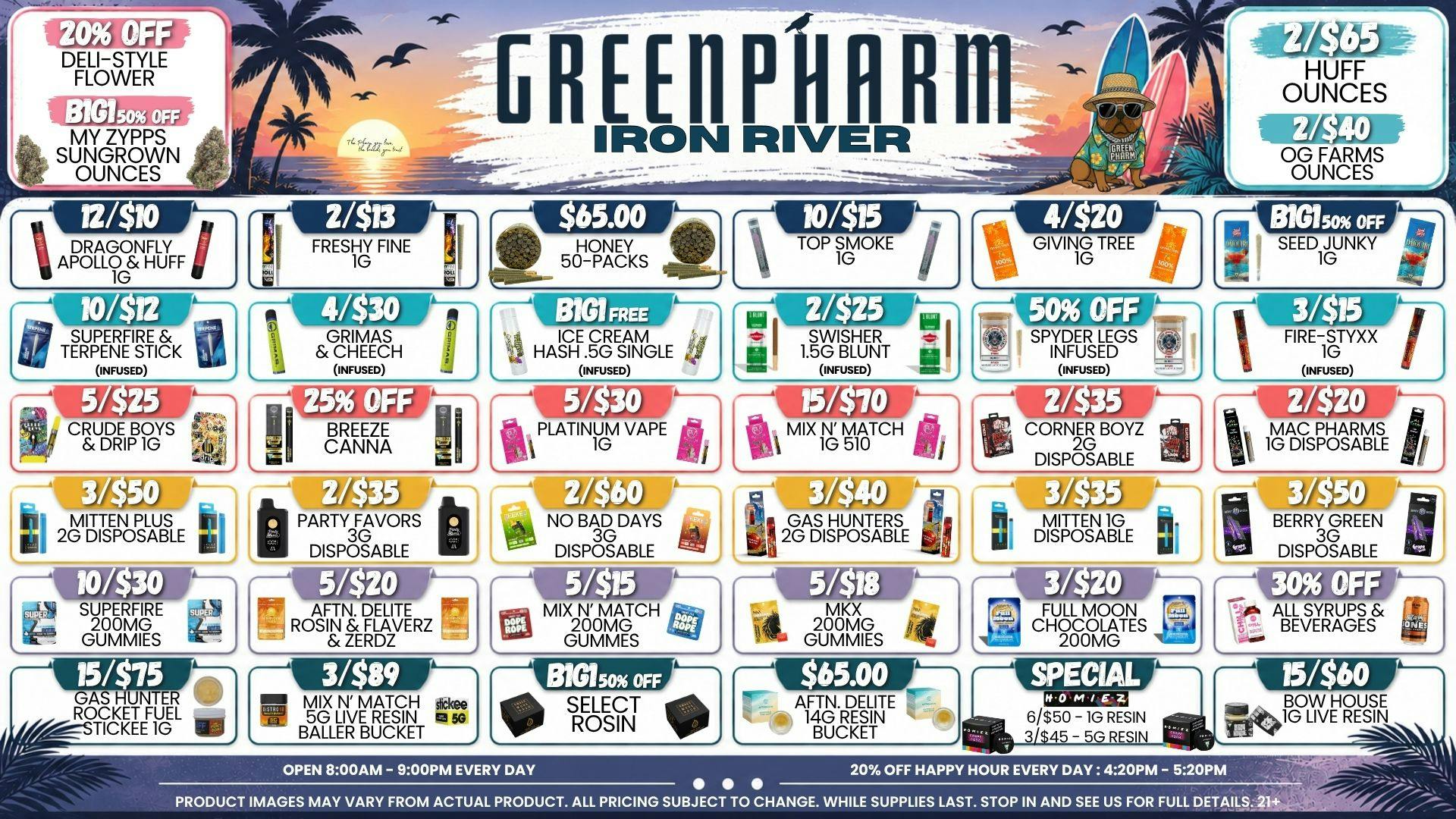 Green Pharm Iron River - Rec - Now Open! 🌞SUMMER SAVINGS AT GREENPHARM!🌞