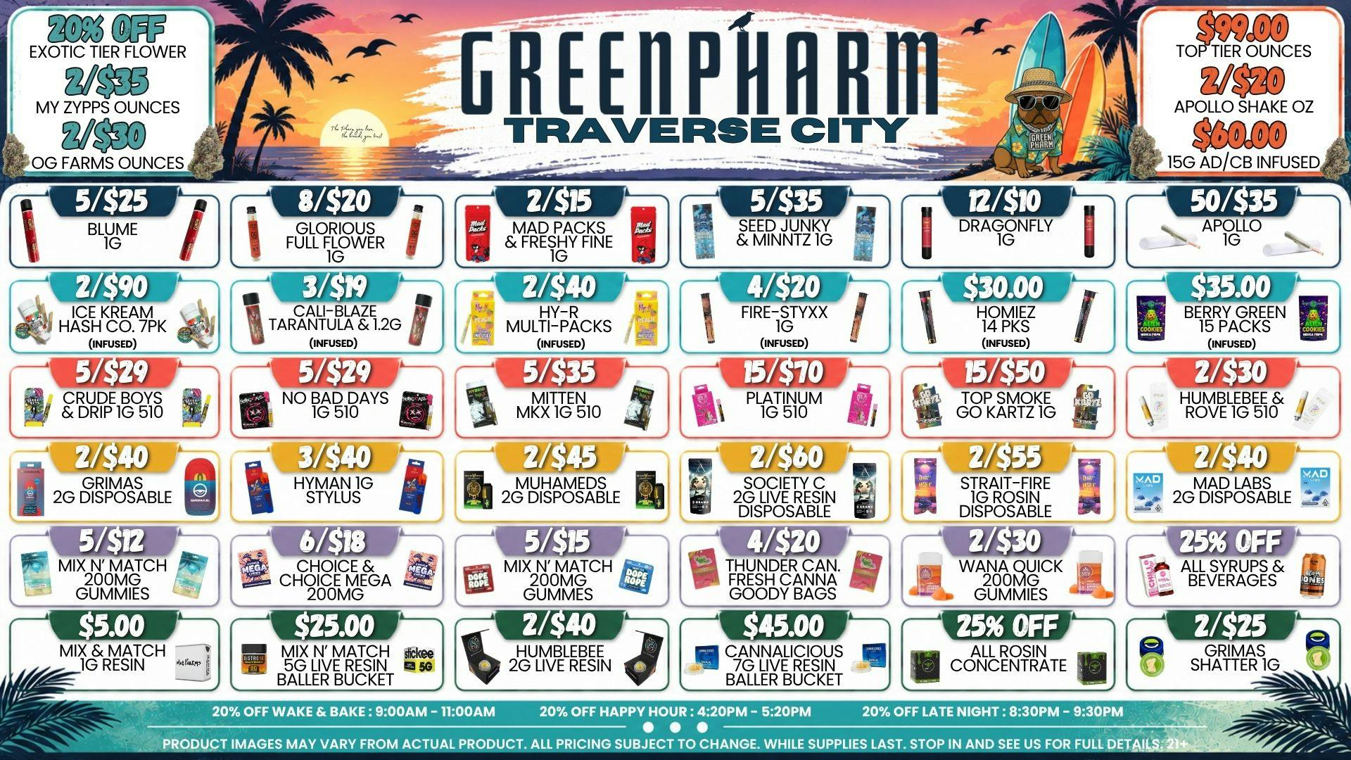 Green Pharm - Traverse City - Recreational & Medical 🌞 SUMMER SAVINGS @ GREEN PHARM 🌞