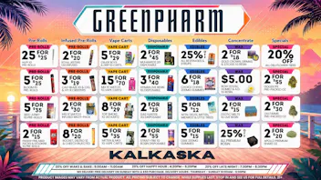Green Pharm - Kalkaska - Recreational & Medical 🔥HOT SUMMER SAVINGS @ GREEN PHARM 🔥