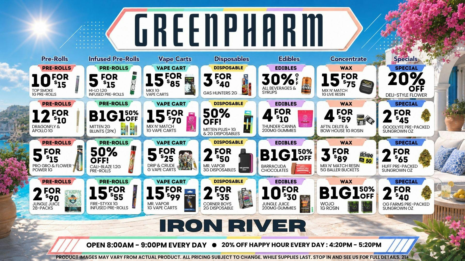 Green Pharm Iron River - Rec - Now Open! 😎SWEET SUMMER SAVINGS!😎