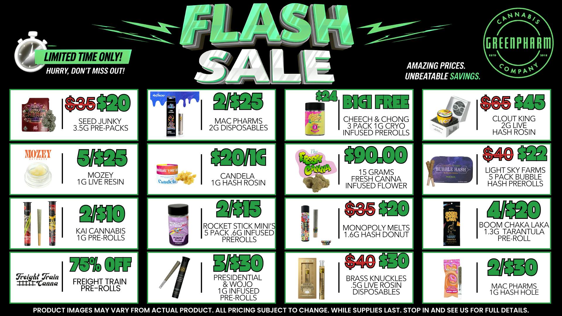 Green Pharm Menominee - Rec - ⚡⚡FLASH DEALS!!⚡⚡