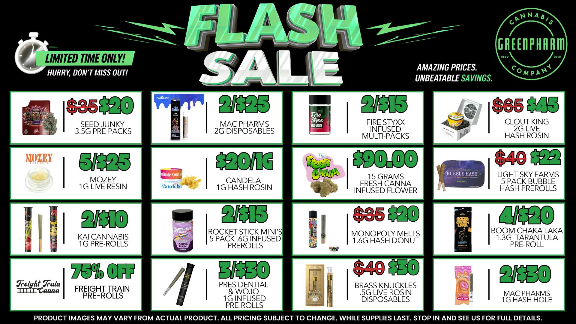 Green Pharm Menominee - Rec - ⚡⚡FLASH DEALS!!⚡⚡
