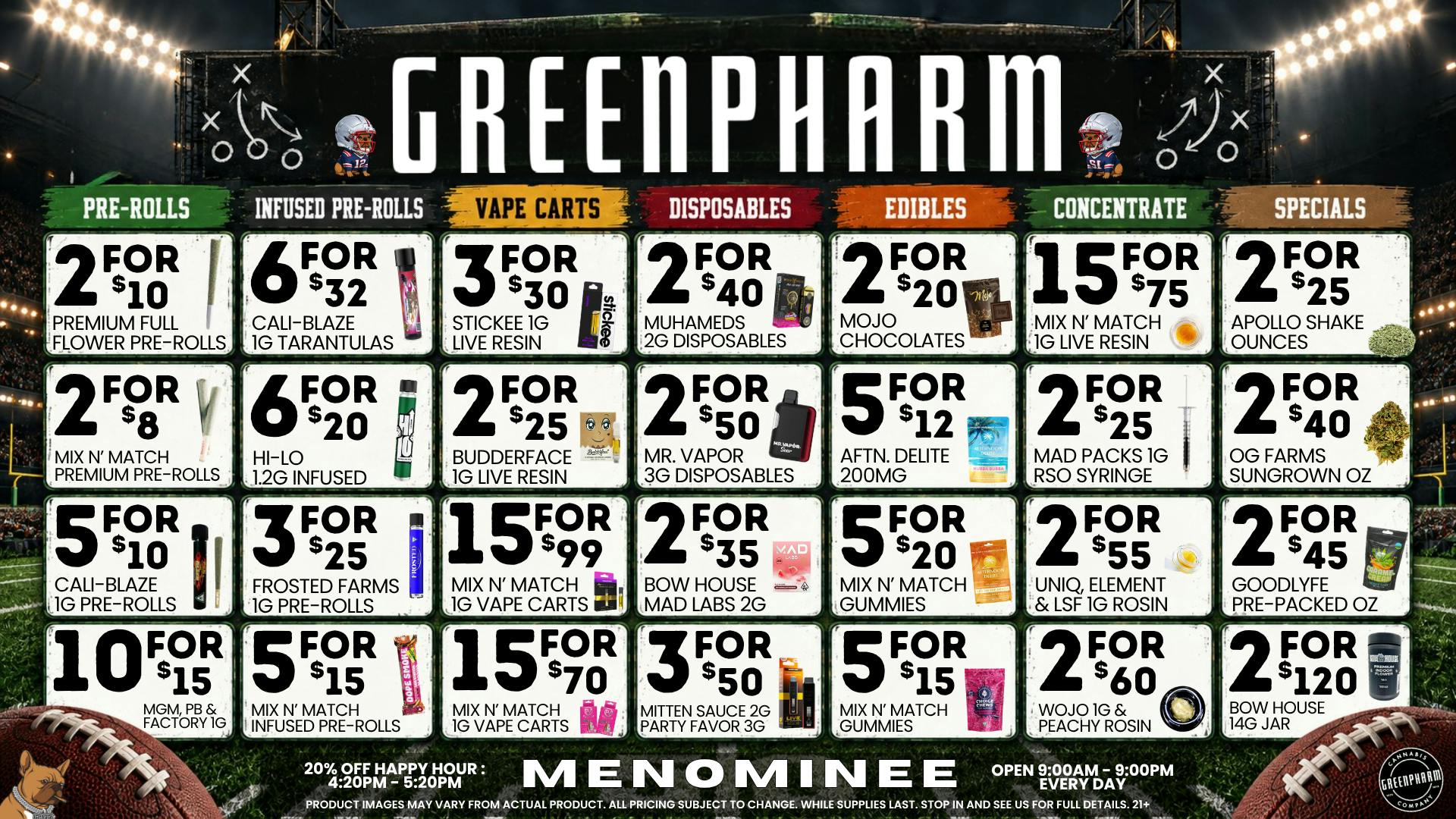 Green Pharm Menominee - Rec - 🍂FALL INTO SAVINGS!🍂