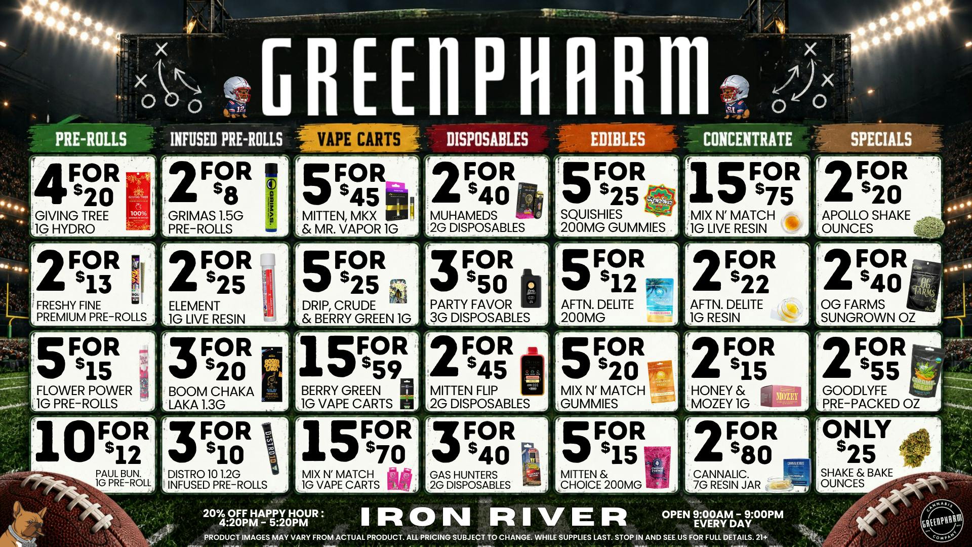 Green Pharm Iron River - Rec - Now Open! 🍂FALL INTO SAVINGS!🍂