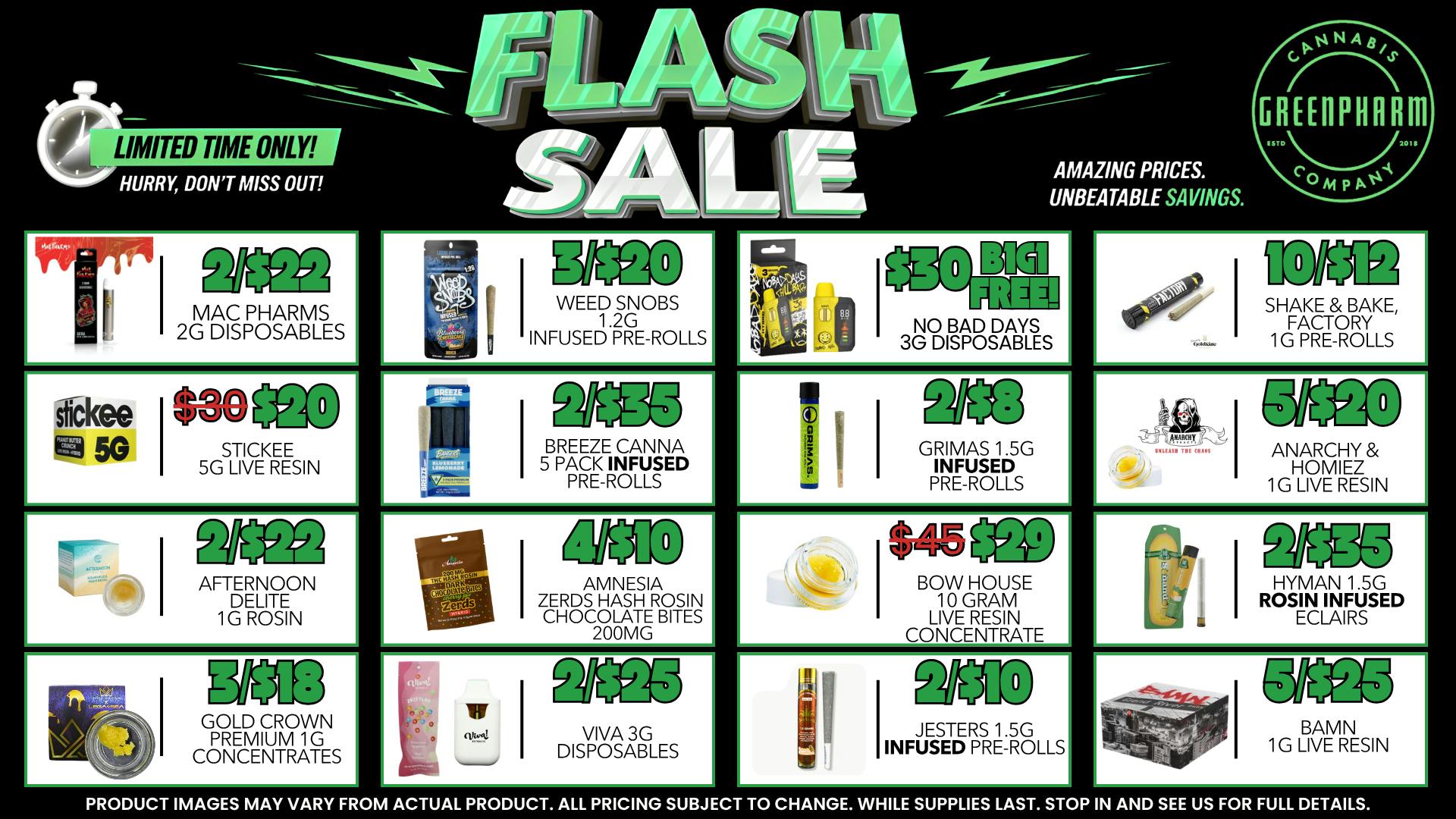 Green Pharm Iron River - Rec - Now Open! ⚡⚡Flash Deals ⚡⚡