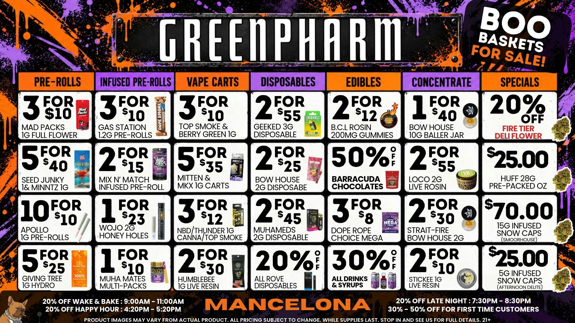 Green Pharm - Mancelona -Recreational 🦇No Tricks! Just Treats!! 🍬