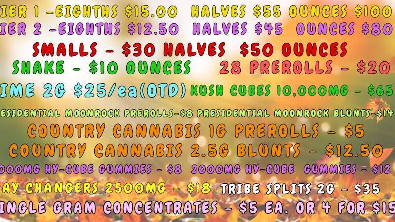Dispensary Near Me 🍂Fall Savings!!🍂