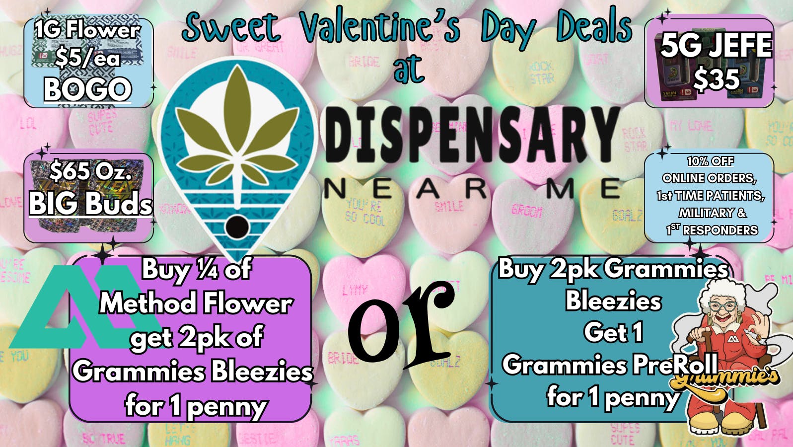 Dispensary Near Me Sweet Valentine's Day Deals