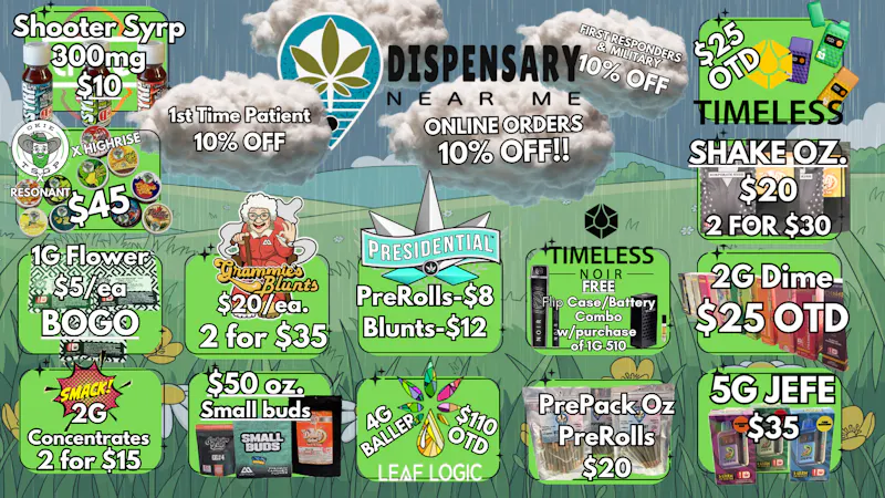 Dispensary Near Me ☔April shower bring May flowers!!🌼