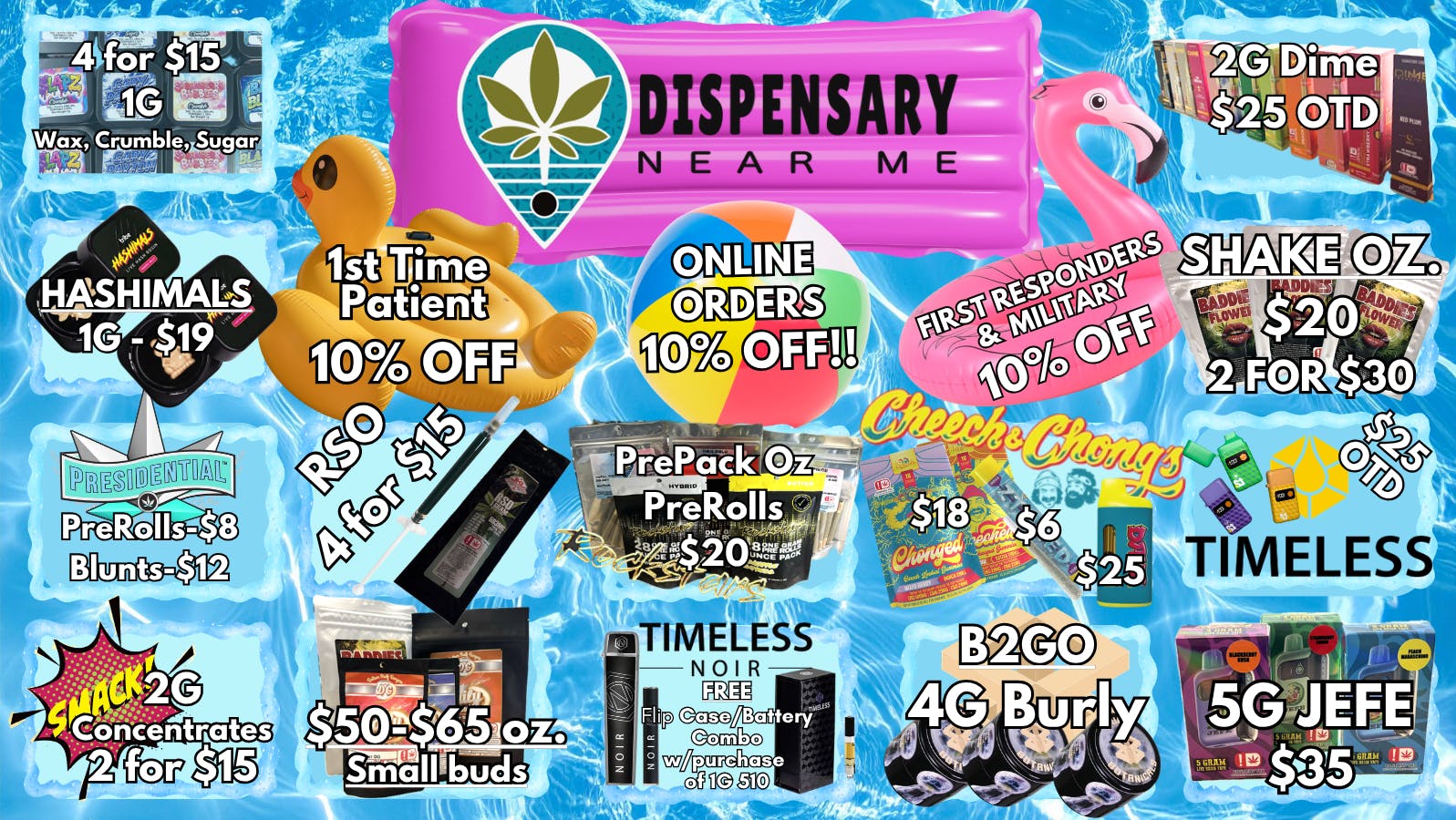 Dispensary Near Me 😎Cool Summer Deals😎