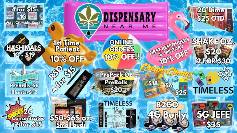 Dispensary Near Me 😎Cool Summer Deals😎