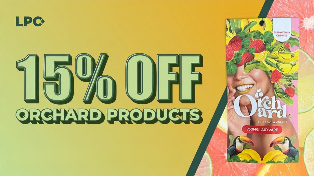 Lone Peak Cannabis Co - Lolo Spotlight Sunday: 15% OFF All Orchard Products