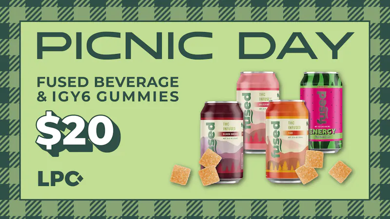 National Picnic Day: $20 Fused & IGY6 Gummies at Lone Peak