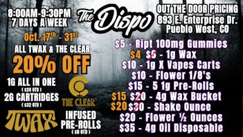 The Dispo End of October Sale with High Quality Daily Deals!