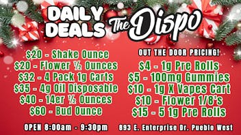 The Dispo Snow Much to Save, Only at The Dispo!