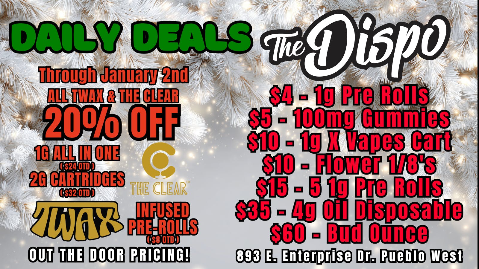 The Dispo Merry Christmas from The Dispo!