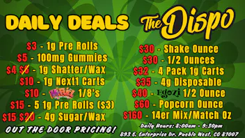 Pueblo, CO Dispensary Deals: Weed Promos & Coupons | Weedmaps