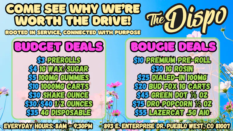 The Dispo Come See Why We're Worth The Drive! -The Dispo
