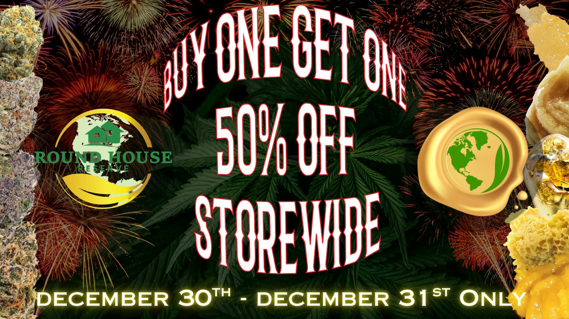 Round House Reserve 💥END OF THE YEAR BUY 1 GET 1 50% OFF STOREWIDE🤯