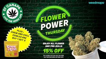 ST CANAPA - Ruidoso FLOWER POWER THURSDAY