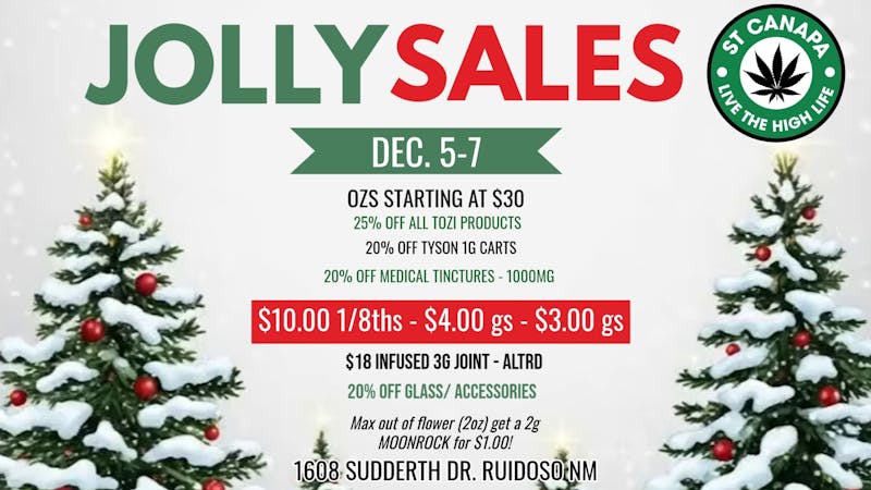 ST CANAPA - Ruidoso RUIDOSO JOLLY SALES