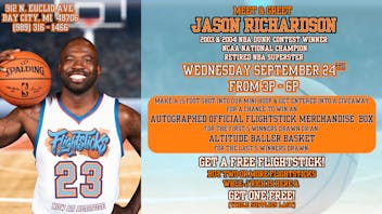Altitude Cannabis Co 🏀Meet NBA Superstar Jason Richardson @ Altitude🏀