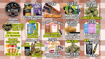 Altitude Cannabis Co 🍂Summer's Ending, Our Deals Aren't! @ Altitude🌱