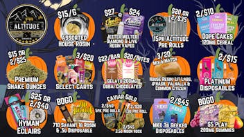Altitude Cannabis Co 🎃🦇Spooky Season is Here!🦇🎃 @ Altitude