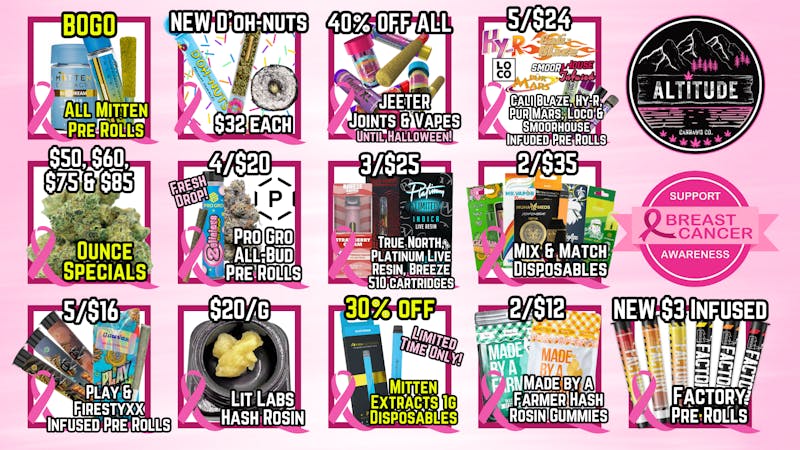 Altitude Cannabis Co 🤗🍃New Simpson D'OH-NUTS @ Altitude🍃🤗