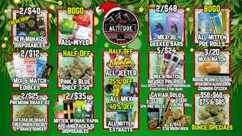 Altitude Cannabis Co 🍃🤑Black Friday's Not Over Yet!🤑🍃 @ Altitude