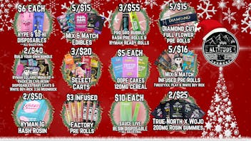 Altitude Cannabis Co ⛄🎄Putting the Decorations Up Early @ Altitude🎄⛄