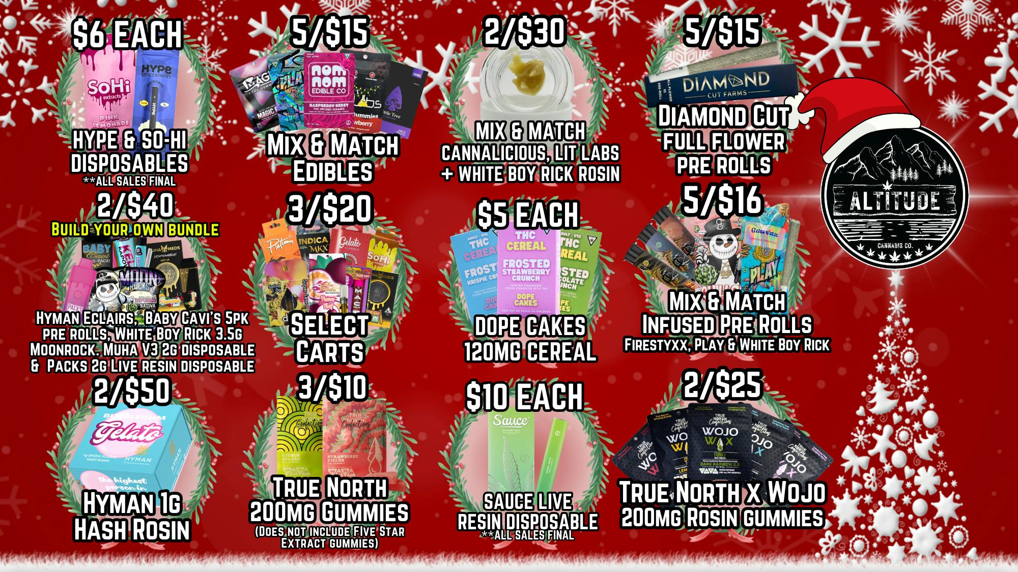 Altitude Cannabis Co ⛄🎄Putting the Decorations Up Early @ Altitude🎄⛄