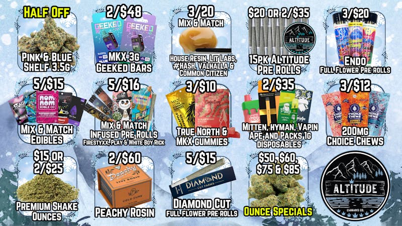 Altitude Cannabis Co ❄️Braving the Cold🥶 @ Altitude