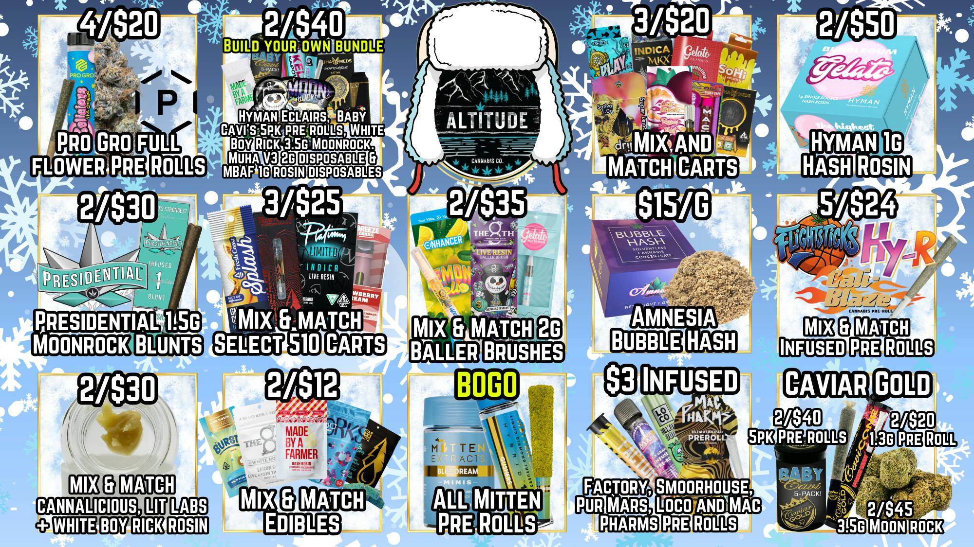 Altitude Cannabis Co Some 🔥Fire🔥 To Keep You Warm😶‍🌫️ @ Altitude