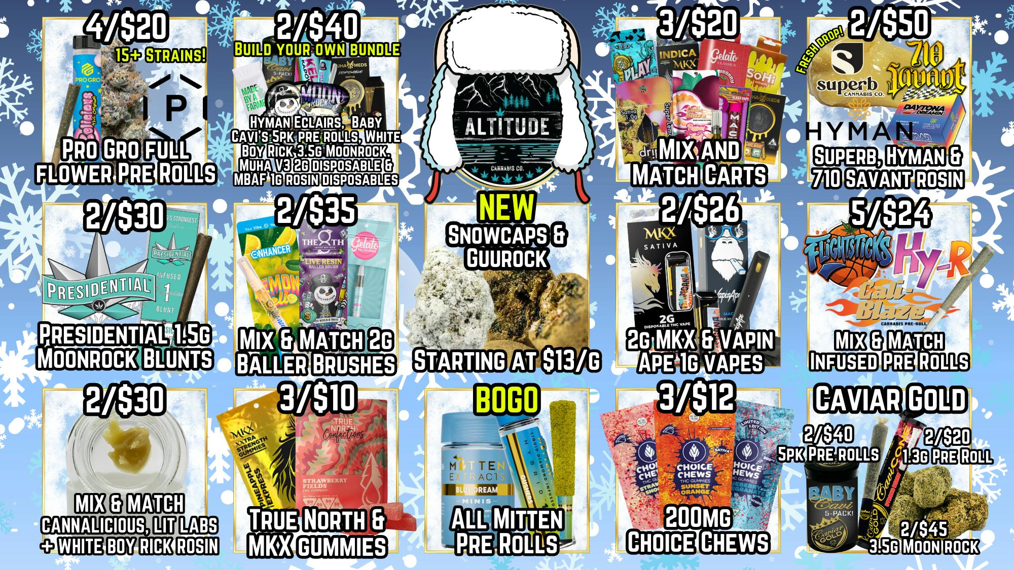 Altitude Cannabis Co Some 🔥Fire🔥 To Keep You Warm😶‍🌫️ @ Altitude