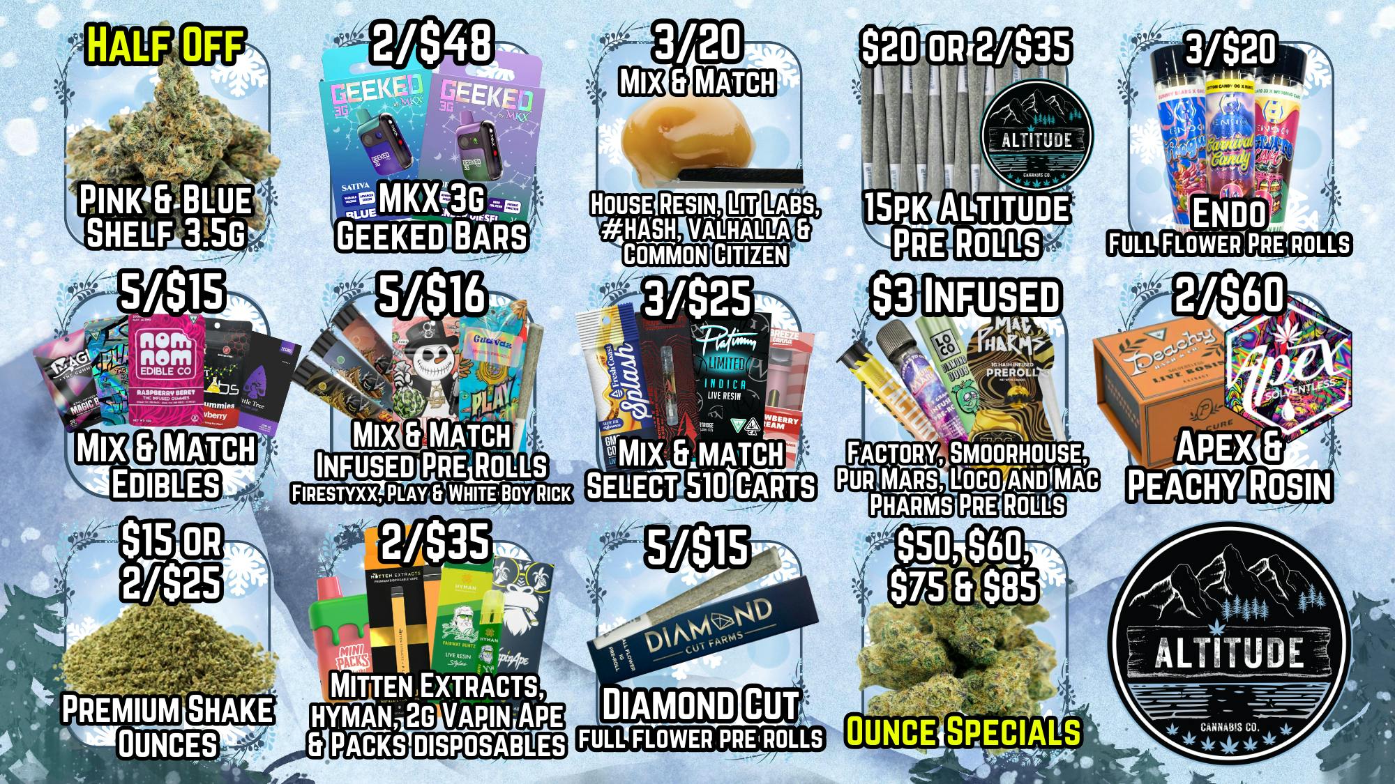 Altitude Cannabis Co ❄️Braving the Cold🥶 @ Altitude