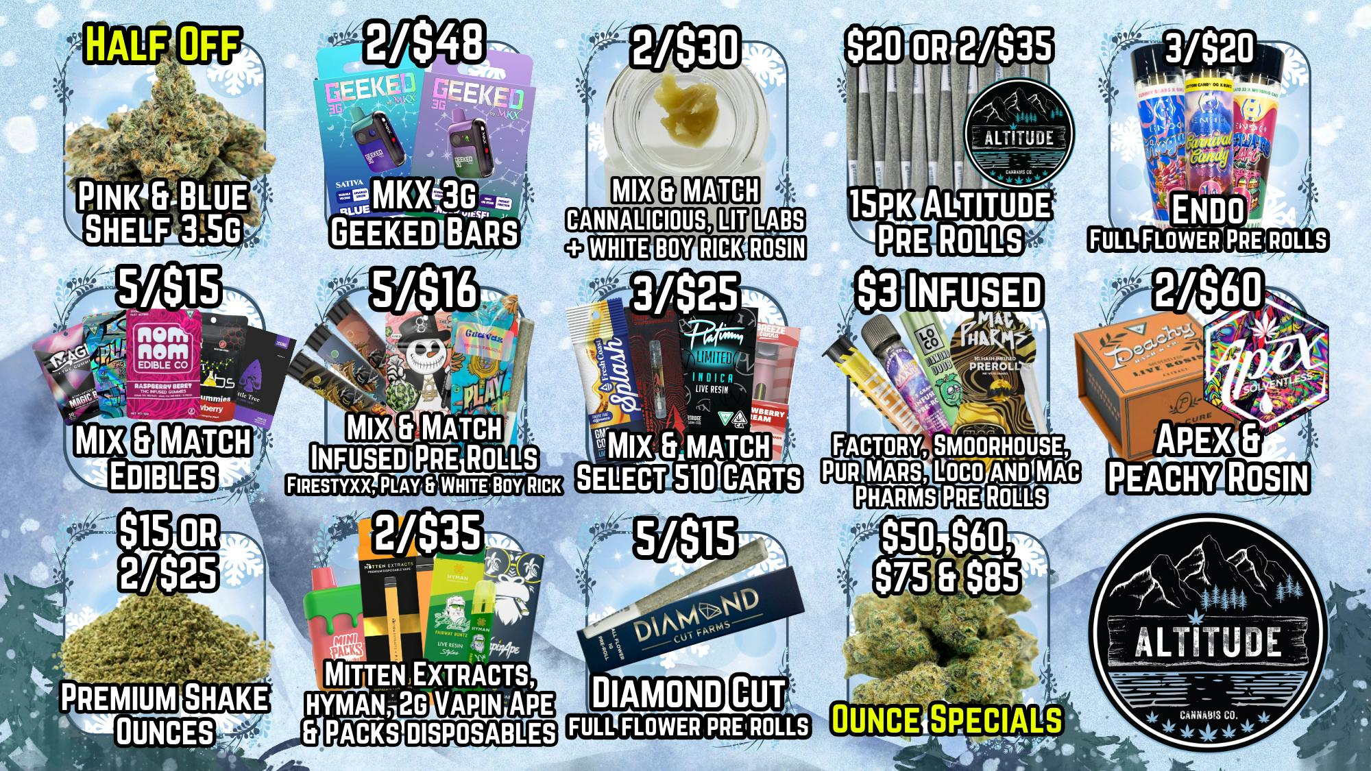 Altitude Cannabis Co ❄️Braving the Cold🥶 @ Altitude