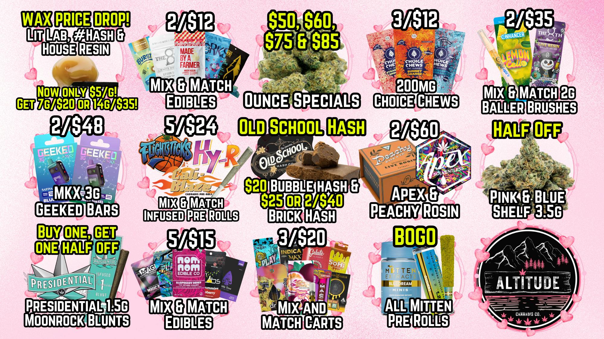 Altitude Cannabis Co 💕Love is in the Air💨 @ Altitude