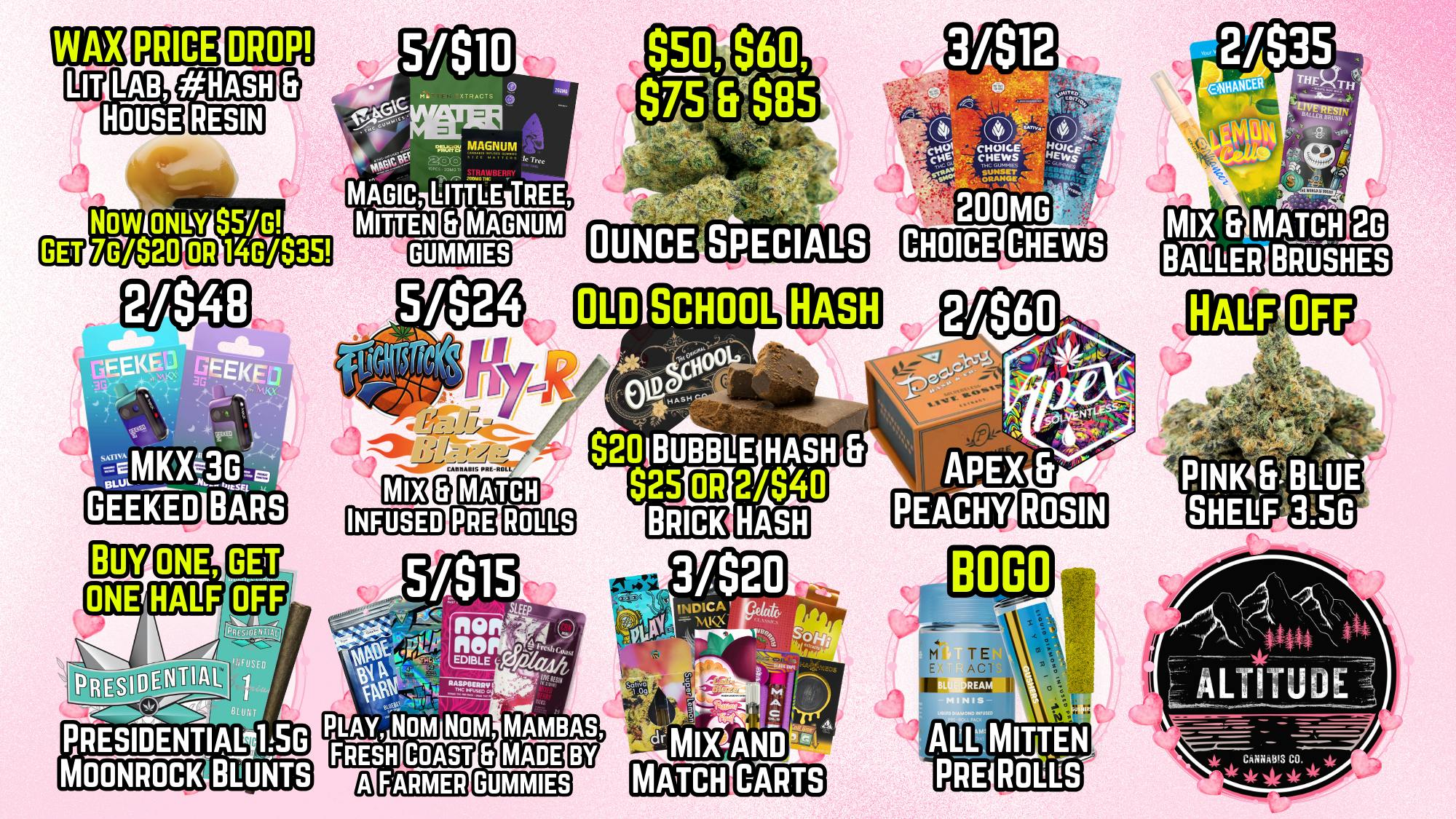 Altitude Cannabis Co 💕Love is in the Air💨 @ Altitude