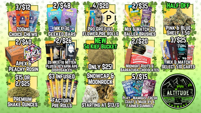 Altitude Cannabis Co 💚Grass is Greener🌱 @ Altitude