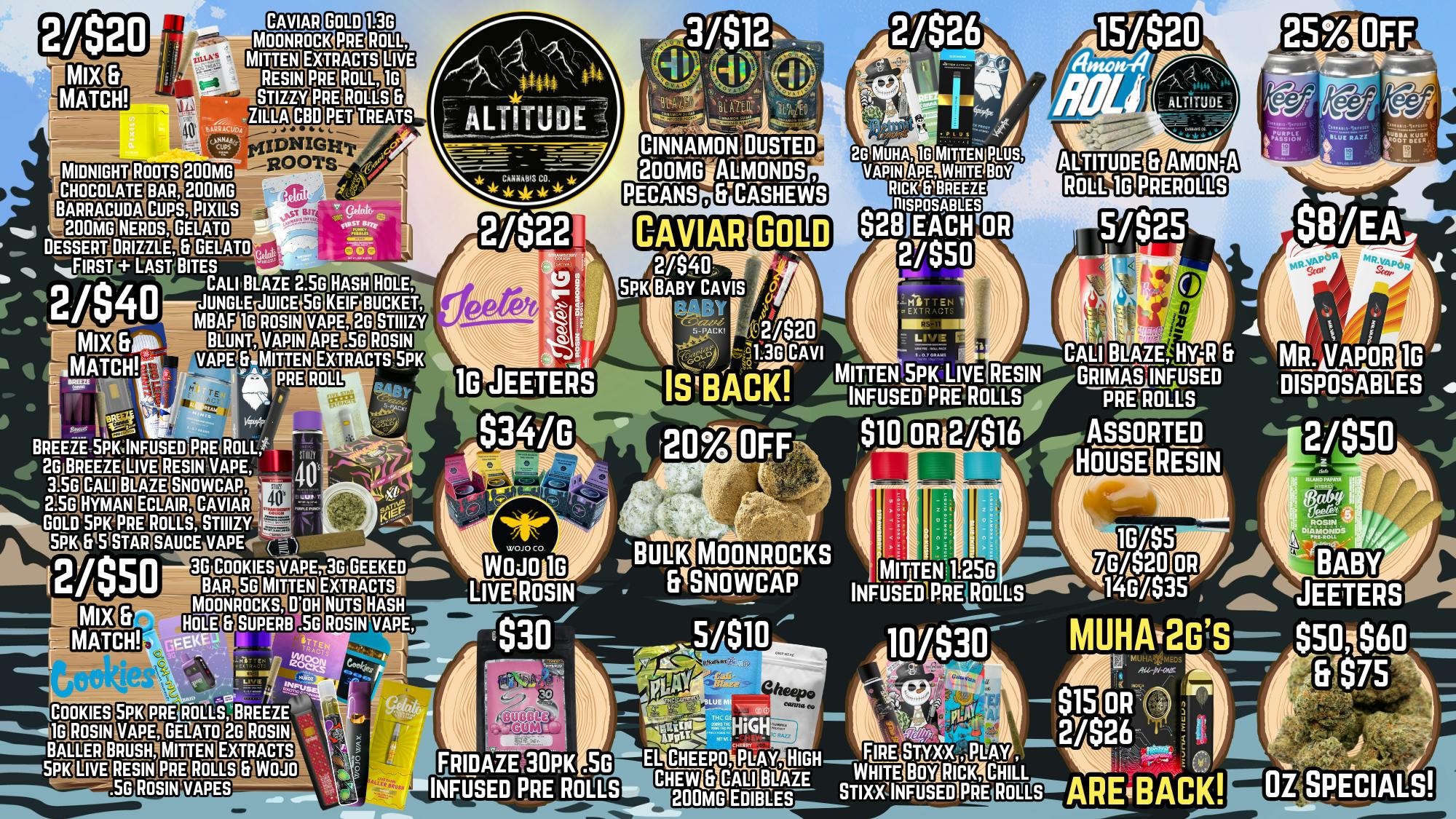 Altitude Cannabis Co 👑MuhaMeds is BACK!🥳 @ Altitude