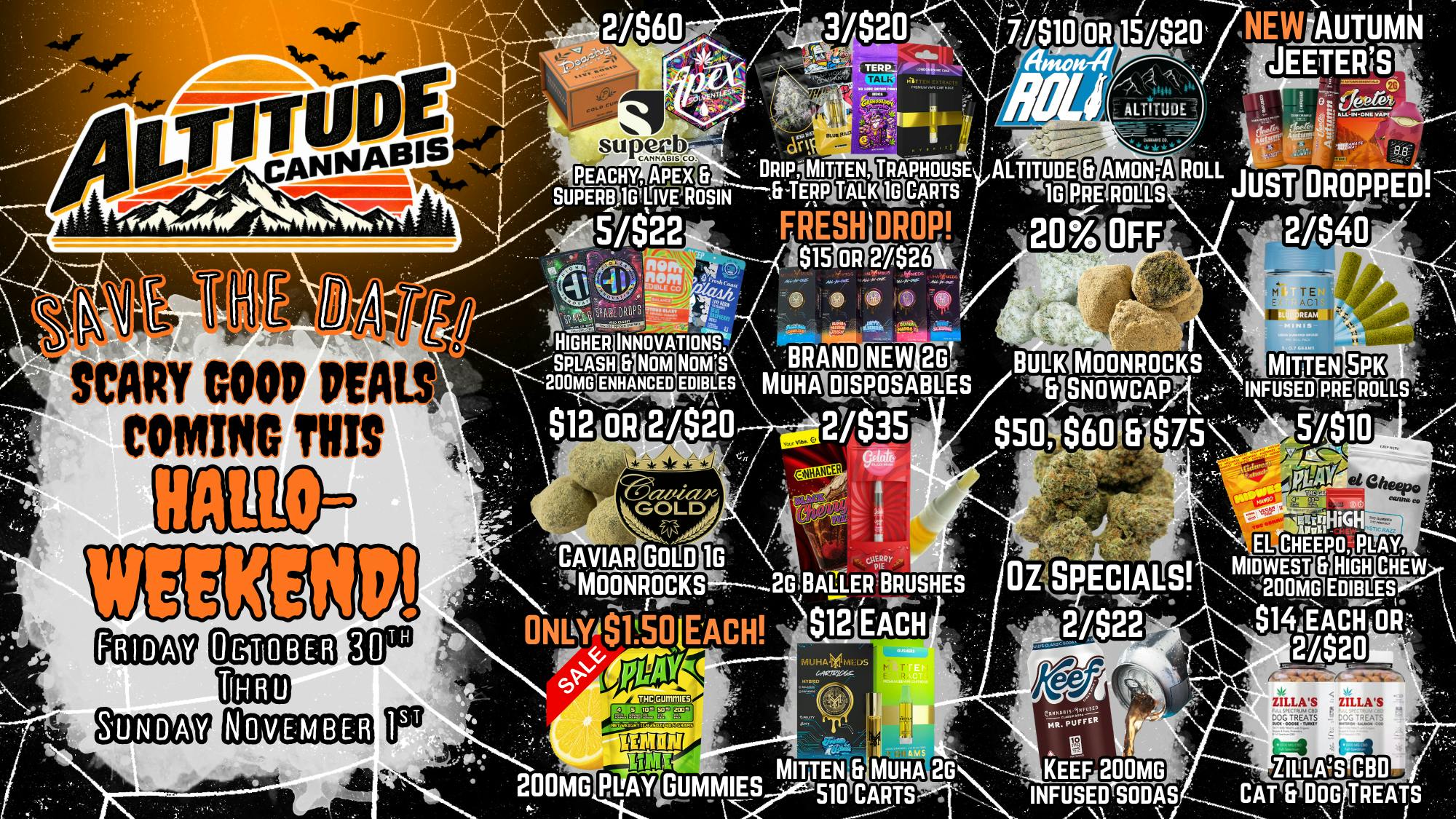 Altitude Cannabis Co 😱$1.50 Gummies‼️🍬 @ Altitude
