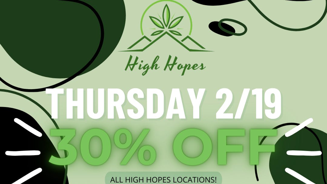 High Hopes - Columbus FLASH SALE 2/19 30% OFF!