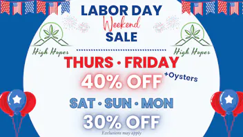 High Hopes Labor Day Weekend